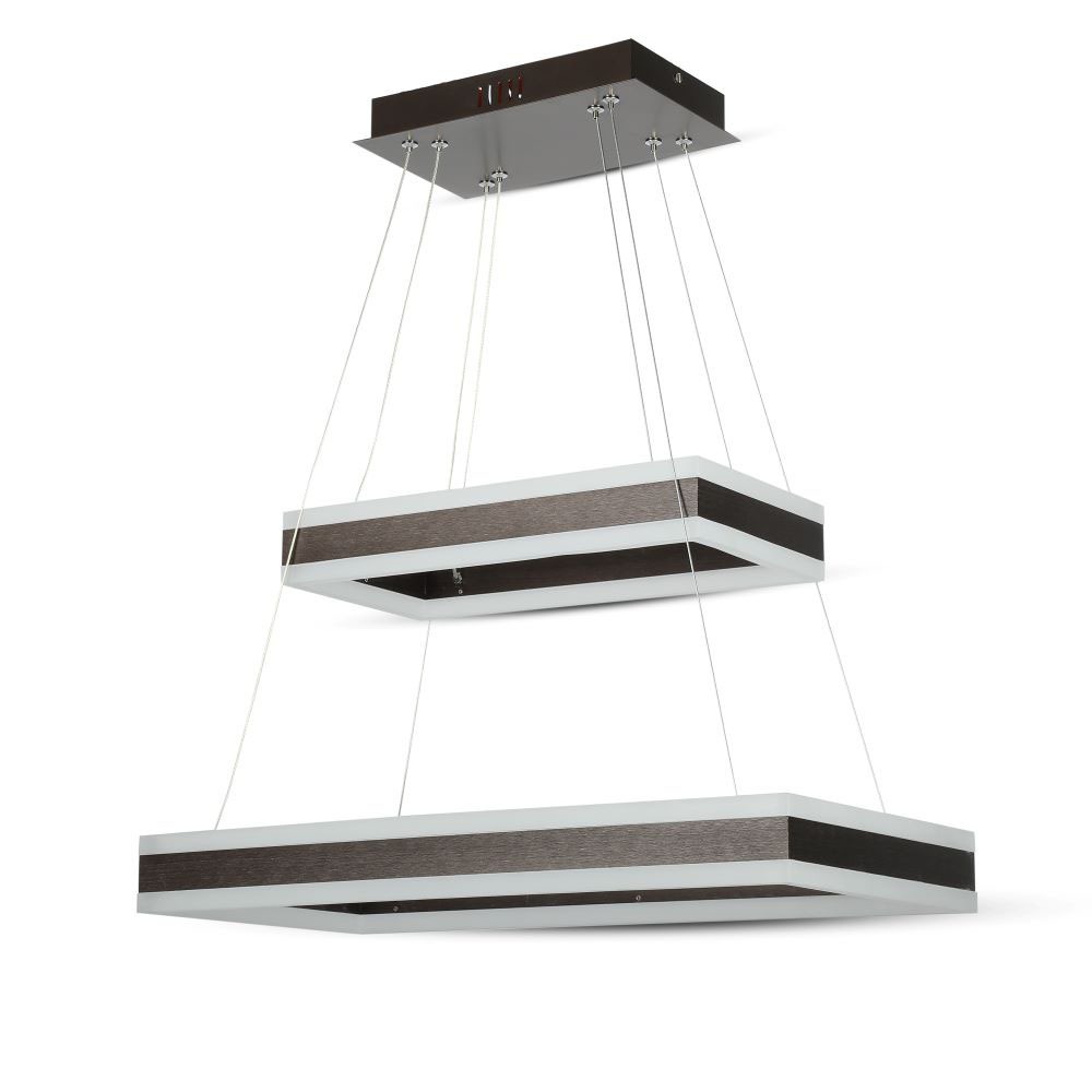 VT-101-2D 115W SOFT LIGHT CHANDELIER 3000K,DIMMABLE-COFFEE COLOR