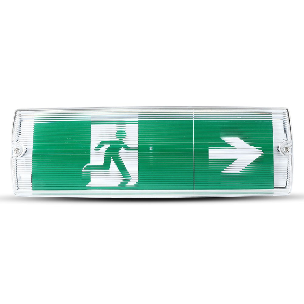 VT-523-S 3W EMERGENCY EXIT LIGHT(12 HOURS) WITH SAMSUNG LED 6000K